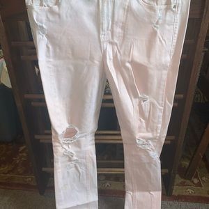 Baby Pink, Old Navy skinny jeans.